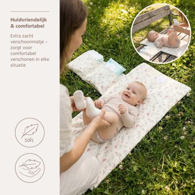 Meyco Verschoonmatje - Flower - Multicolour