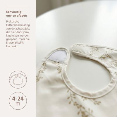 Meyco Slab met Opvangbak - Branches Sand - 2-Pack