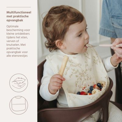 Meyco Slab met Opvangbak - Branches Sand - 2-Pack