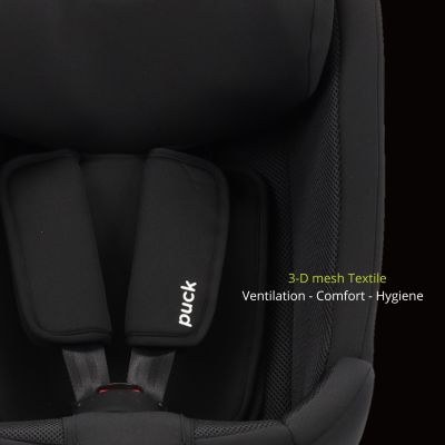 Puck Autostoel JUNE-black Draaibaar Groep 0/1/2/3 (40-150 cm)