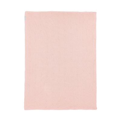 Meyco Wiegdeken Mini Knots Soft Pink Teddy 75x100cm