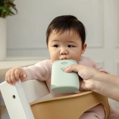 Difrax Knijpzakjeshouder – Sage Difrax Knijpzakjeshouder – Sage