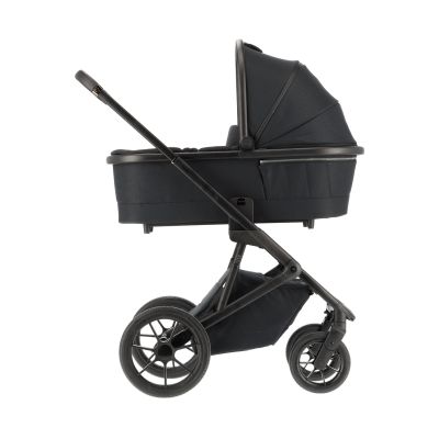 Qute Q-Rider Plus Kinderwagen 4-in-1 Midnight Black | Maxi-Cosi Cabriofix i-Size Essential Black