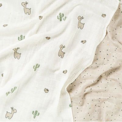 Done By Deer Lalee Hydrofiel Luiers - 2 Stuks - Sand