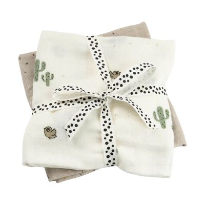 Done By Deer Lalee Hydrofiel Luiers - 2 Stuks - Sand