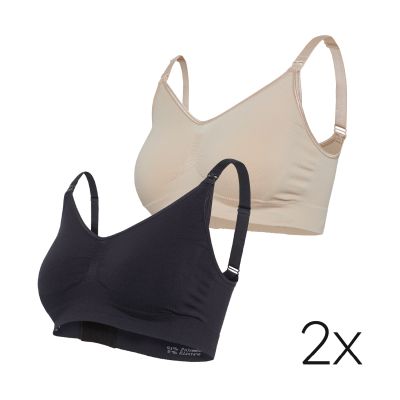 Carriwell Original Zwangerschaps- en Voedingsbeha - 2-Pack