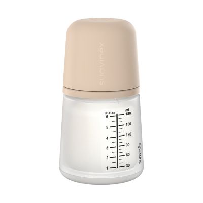 Suavinex Zero Zero Anti-Koliek Fles Borstvoeding - One Size - 180ml - Light