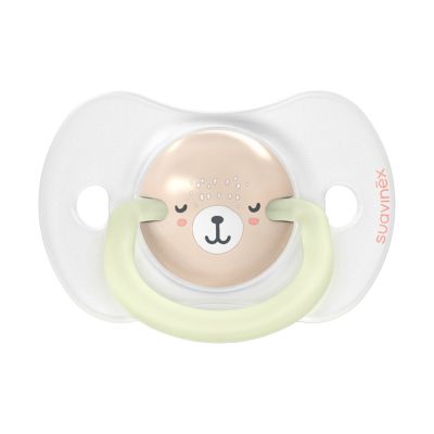 Suavinex Wild & Free SX Pro Fopspeen Symmetrisch - 6-18Mnd - 2 Stuks - Silicone - Roze Glow In The Dark Suavinex Wild & Free SX Pro Fopspeen Symmetrisch - 6-18Mnd - 2 Stuks - Silicone - Roze Glow In The Dark