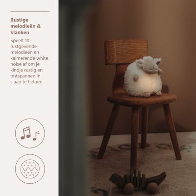 Meyco Nachtlampje - Buddy Sheep - Natural