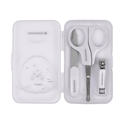 Kikkaboo Seally Me Manicure Set - Grijs