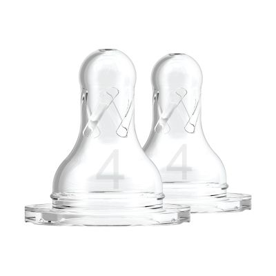 Dr. Brown&#039;s Flesspeen Standaard Hals Fase 4 2-Pack