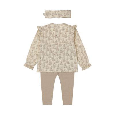 Dirkje 3-Delige Set - Maat 56 - Offwhite