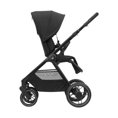 Maxi-Cosi Kinderwagen - Oxford Plus - Twillic Black (Dark Frame + Zwart Kunstleer)
