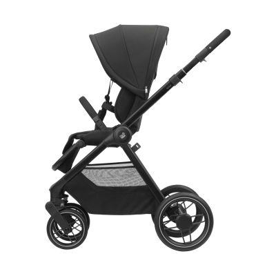 Maxi-Cosi Kinderwagen - Oxford Plus - Twillic Black (Dark Frame + Zwart Kunstleer)