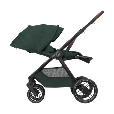 Maxi-Cosi Oxford+ Kinderwagen 2-in-1 - Twillic Green (Dark Frame + Brown Leather) Maxi-Cosi Oxford+ Kinderwagen 2-in-1 - Twillic Green (Dark Frame + Brown Leather)