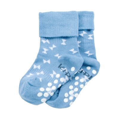 KipKep Blijf-Sokjes - 12-18 Mnd - Antislip - 1-Pack - Party Blue