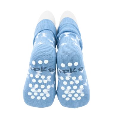 KipKep Blijf-Sokjes - 12-18 Mnd - Antislip - 1-Pack - Party Blue