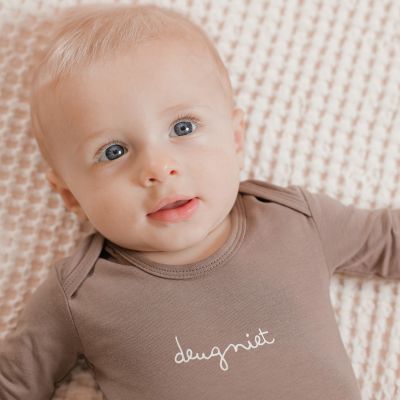 Babylook Deugniet Romper - Maat 50 - Deep Taupe