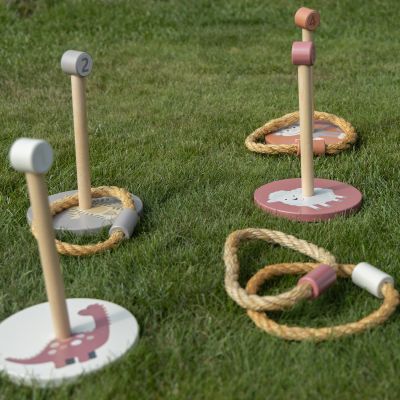 Jep! Kids Ring Toss - Taupe/Pink
