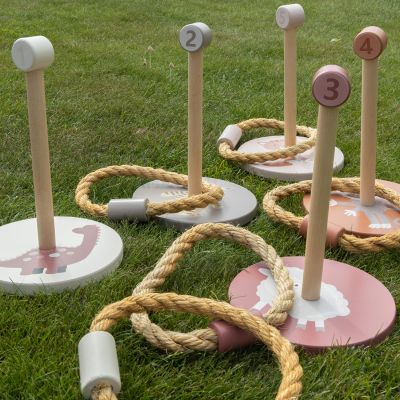 Jep! Kids Ring Toss - Taupe/Pink