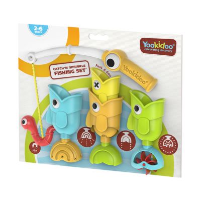 Yookidoo Badspeelgoed - Catch &#039;N Sprinkle Fishing Set