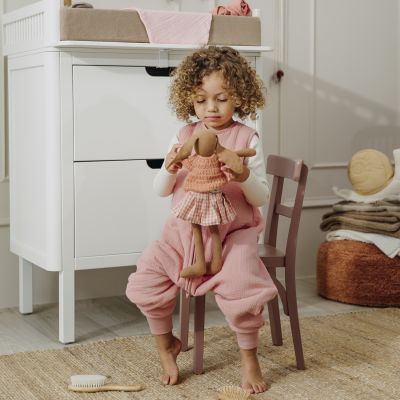 Meyco Slaapzak Jumper Gevoerd Pre-Washed - 80 cm - Hydrofiel - Rose