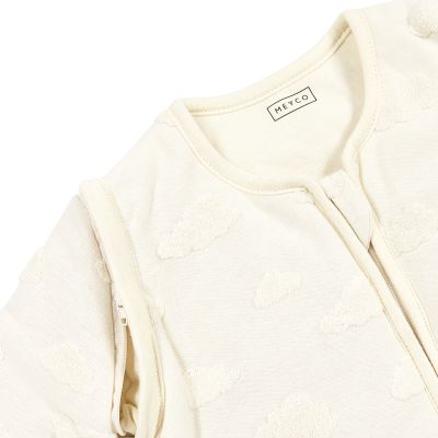 Meyco Studio Slaapzak Gevoerd - 60 cm - Jacquard Badstof - Clouds Natural