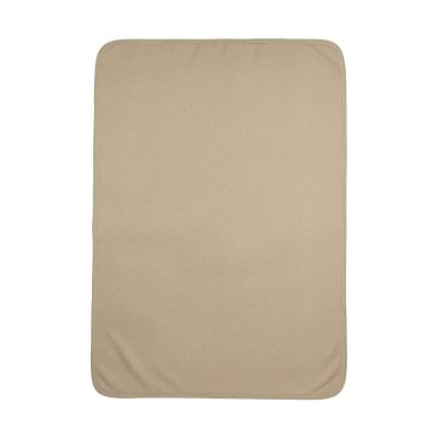 Meyco Pure Deken Gebreid - 100 x 150 cm - Jacquard - Taupe