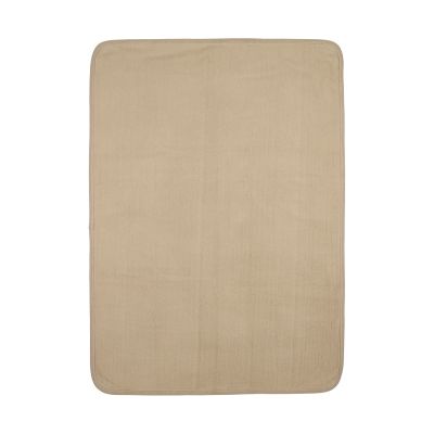 Meyco Gebreide Jacquard Flannel Deken – 100x150 cm – Pure Taupe