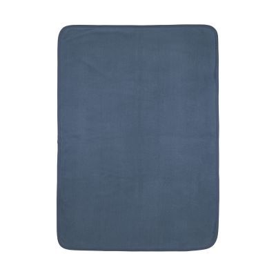 Meyco Gebreide Jacquard Flannel Deken – 100x150 cm – Pure Indigo