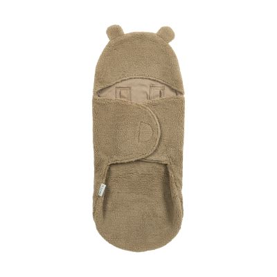 Meyco Bear Wikkeldeken - Teddy - Warm Brown