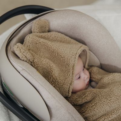 Meyco Bear Wikkeldeken - Teddy - Warm Brown