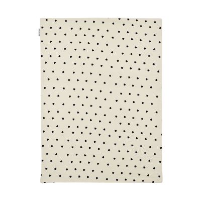 Meyco Deken Borduur Pre-Washed - 100 x 150 cm - Hydrofiel/Badstof - Sweet Heart Soft Sand