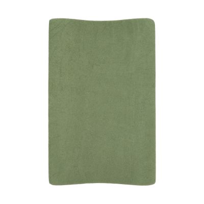 Meyco Baby Aankleedkussenhoes Badstof Uni Olive Green 50 x 70 cm 2-Pack