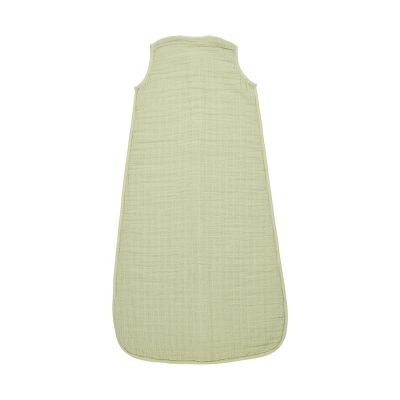 Meyco Baby Uni Zomerslaapzak - 60 cm - Pre-Washed Hydrofiel - Soft Olive Meyco Baby Uni Zomerslaapzak - 60 cm - Pre-Washed Hydrofiel - Soft Olive