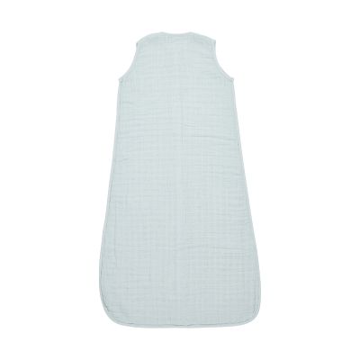 Meyco Baby Uni Zomerslaapzak - 60 cm - Pre-Washed Hydrofiel - Grey Blue 