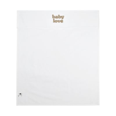 Meyco Baby Wieglaken Baby Love Sand Melange 75 x 100 cm