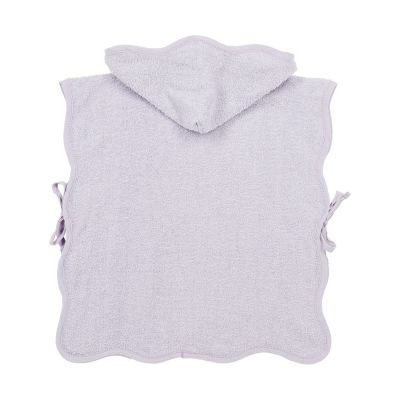 Meyco Baby Wavy Badponcho - 1-3 jaar - Badstof - Soft Lavender
