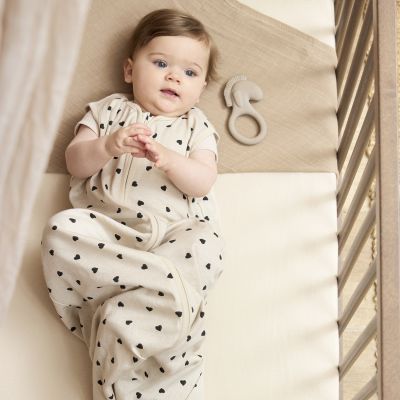 Meyco Baby Uni Hoeslaken Juniorbed - 70 x 140 cm - Jersey - Soft Sand