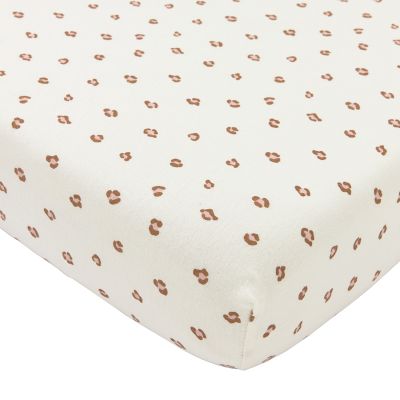 Meyco Hoeslaken Print - 60 x 120 cm - Mini Panther Soft Pink
