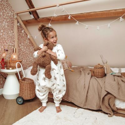 Meyco Baby Slaapzak Jumper Winter Robin Multicolour 104 cm