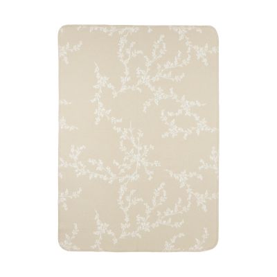 Meyco Baby Wiegdeken Geweven Branches Sand 75 x 100 cm