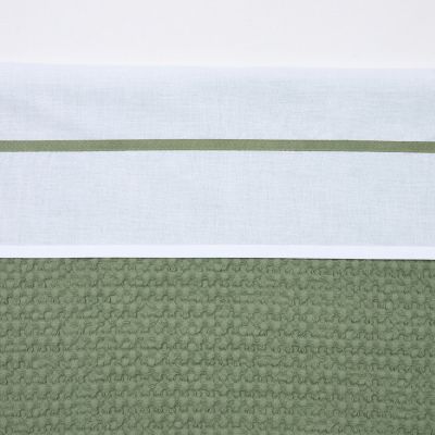 Meyco Baby Ledikantlaken Bies Olive Green 100 x 150 cm
