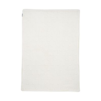 Meyco Baby Wiegdeken Teddy Knots Offwhite 75 x 100 cm