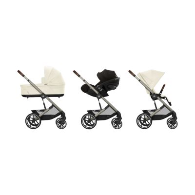 Cybex Kinderwagen 2-in-1 Balios S Lux TPE Seashell Beige - Light Beige