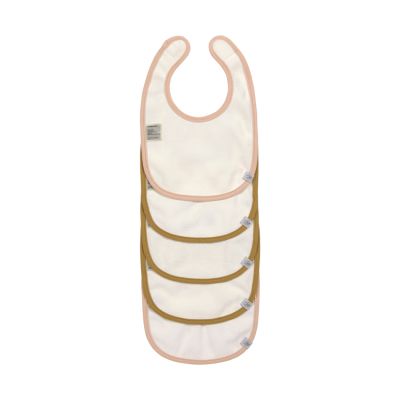 Lässig Slab Multi Pack Bib Little Mateys Spicy Orange 5-Pack