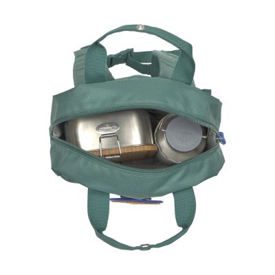 Lässig Little Gang Mini Backpack Square - Dark Green