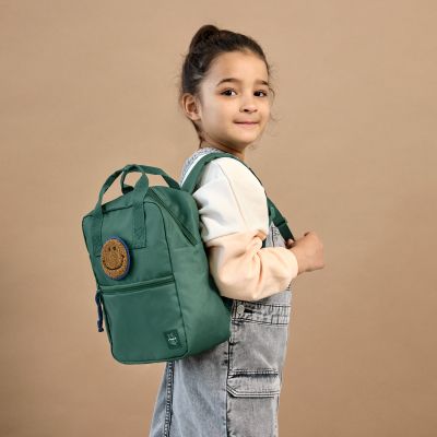 Lässig Little Gang Mini Backpack Square - Dark Green