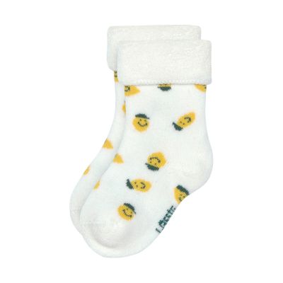Lässig Terry Socks GOTS - 3-pack - Lemon Light Blue - Maat 15 -18