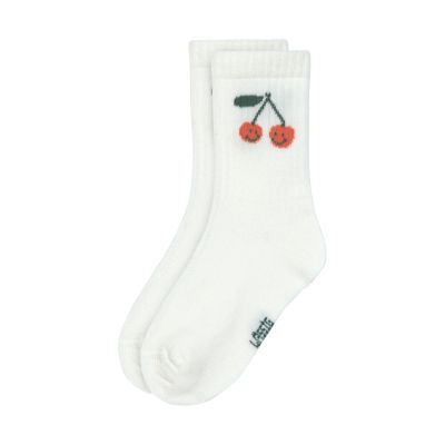 Lässig Tennis Socks GOTS - 3-pack - Cherry - Maat 19-22